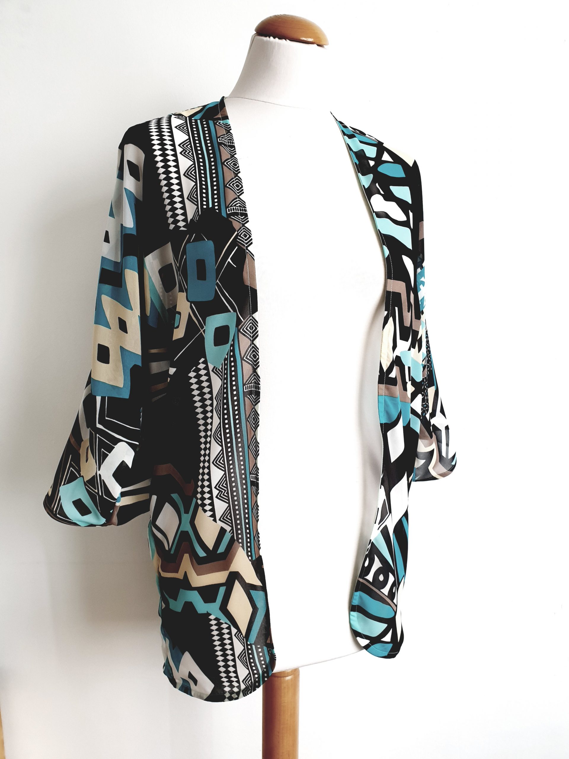 Veste Kùchù Blue Ethnik – Image 5