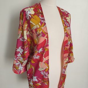 Veste Kùchù Pink Flowers