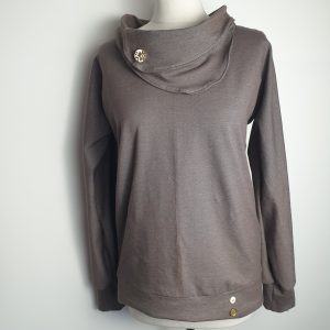 Pull Colette taupe T.M