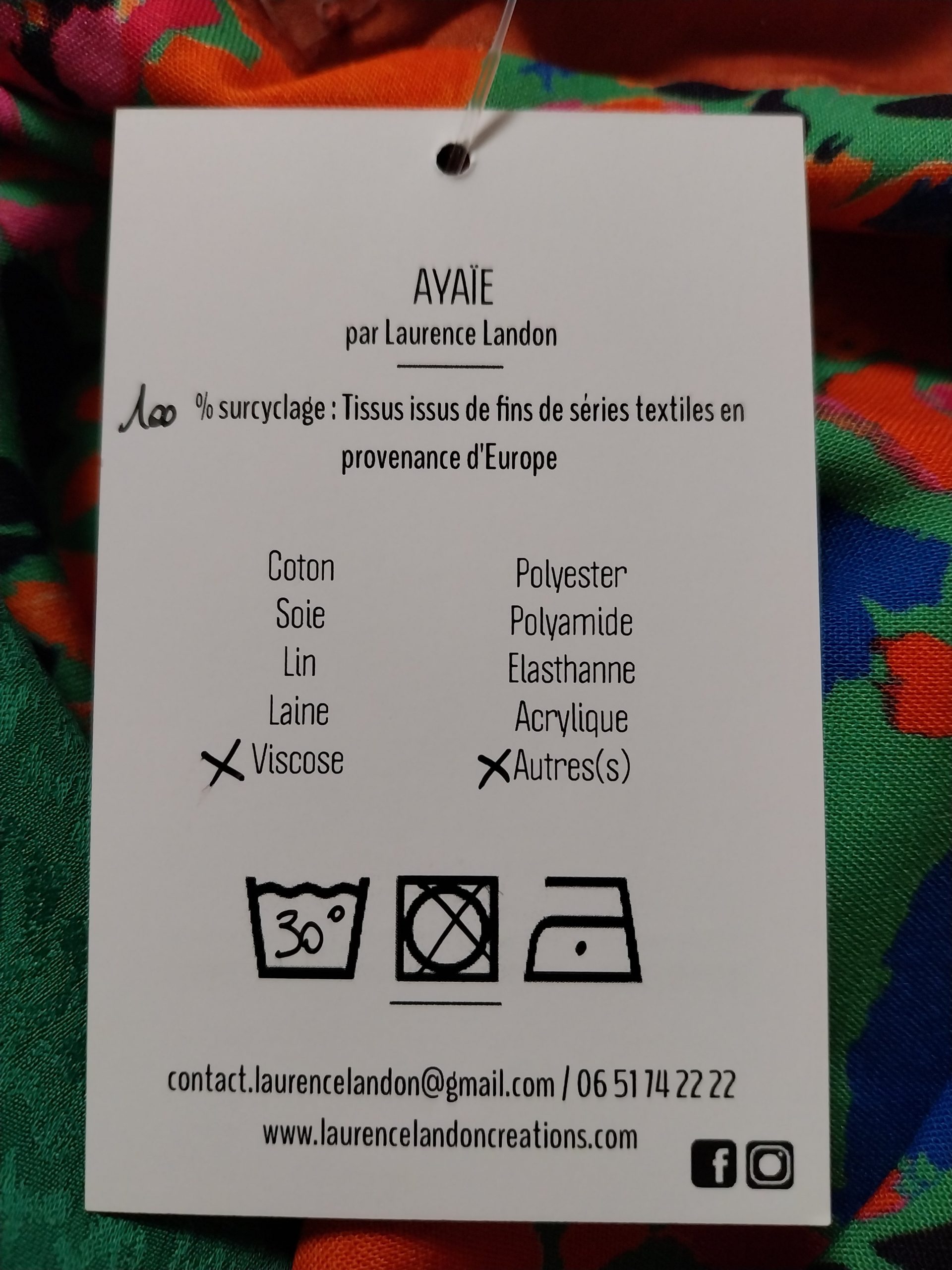 Snood Végétal n°225 – Image 4